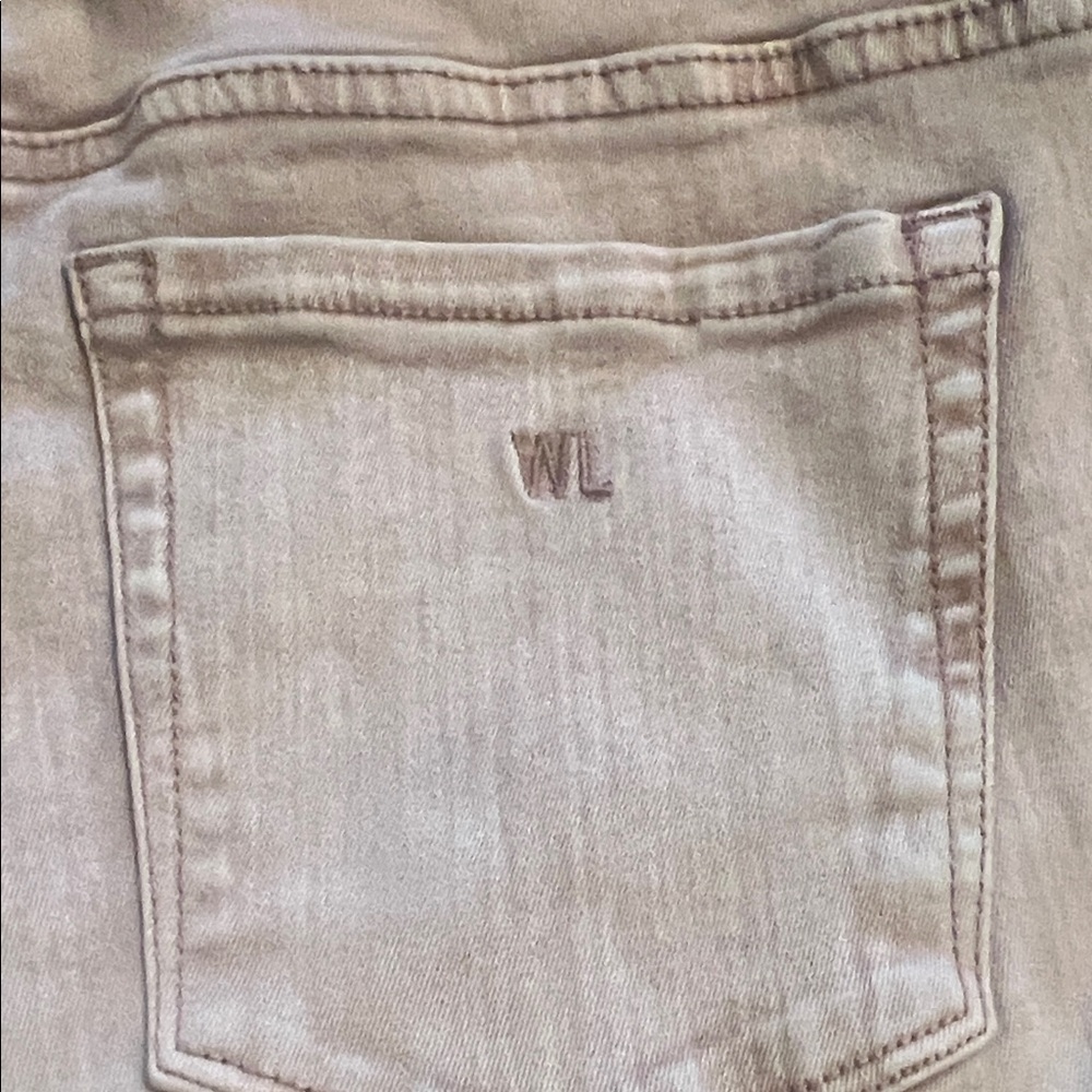 Wash Lab Chic Silvery Blush Cropped Jeans - Picture 8 of 9